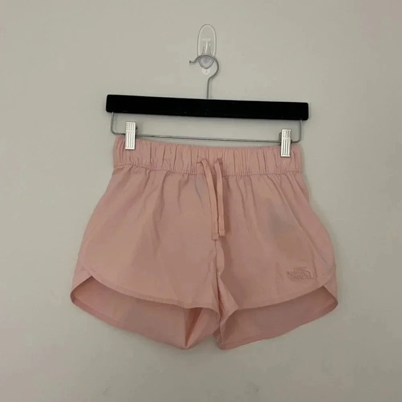 The North Face Light Pink Class V Mini Pull On Shorts Size XS - Picture 1 of 6